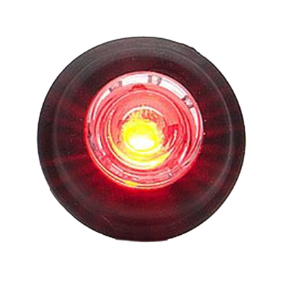Strands światło pozycyjne czerwone LED 12-24V., montaż w otworze 21 mm. Z homologacją E.
