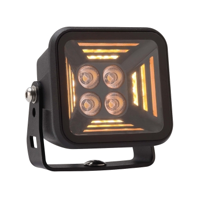 Strands Dark Knight Fortex Lampa robocza 38W Pomarańczowa