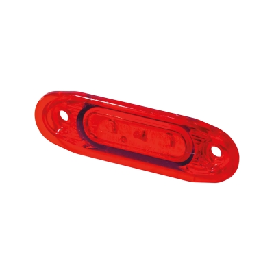 Strands światło pozycyjne Sld czerwone LED, 79X26Mm, kabel 5 m