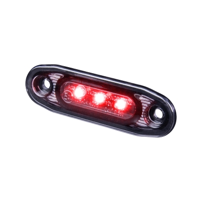 Strands Dark Knight Ultra Slim światło pozycyjne czerwone LED