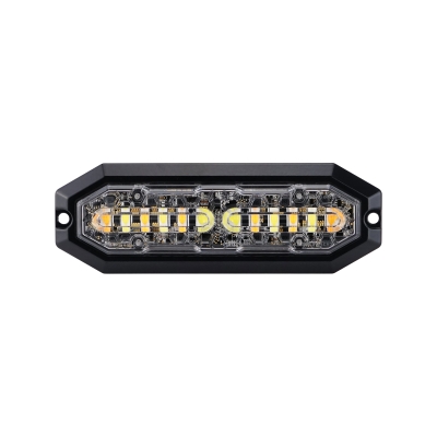 Strands Duo kierunkowy błyskowy biały/pomarańczowy 12 LED