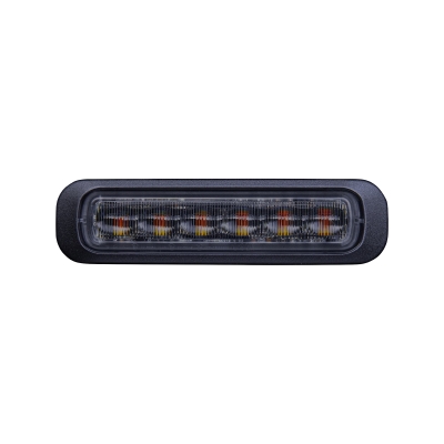 Strands Dark Knight światło ostrzegawcze, bursztynowe, 6 LED, kabel 4 m