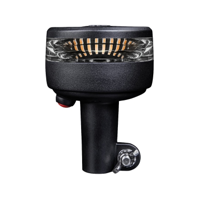 Strands Cruise Light obrotowe światło ostrzegawcze LED 90 mm, montaż na drążku / przezroczysty klosz