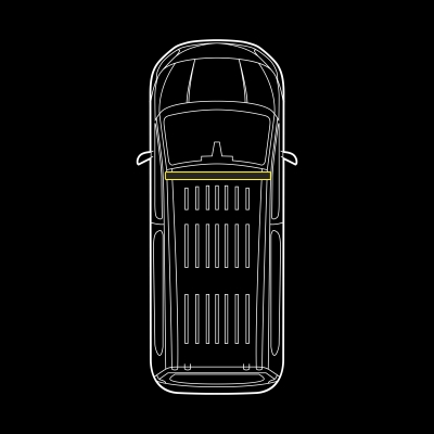 Strands montowany z przodu Monitum, VW Transporter T7