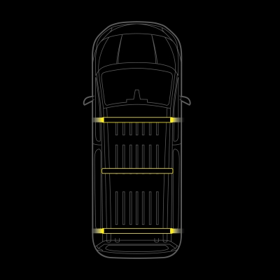 Strands Cruise Light C-Rack, Ford Transit Custom 2024-
