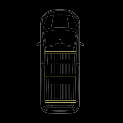 Strands Cruise Light C-Rack, Opel Vivaro 2020-