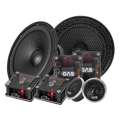 GAS MAX K2-64, dobrze brzmiący 6,5-calowy system odseparowany
