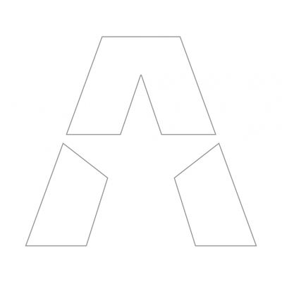 Naklejka GAS A STAR 15.5x14cm, biała