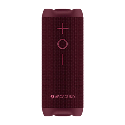 Arcsound EDGE Ruby Red mocny przenośny głośnik z Bluetooth