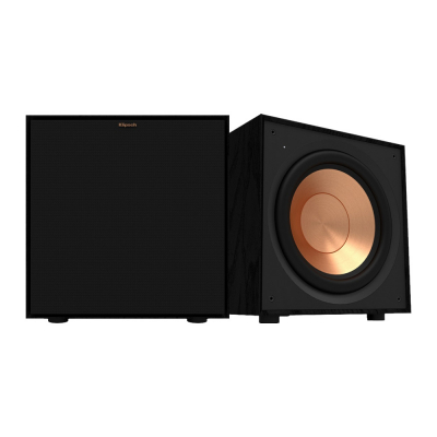 2-pak aktywnych subwooferów Klipsch R-101SW, czarny