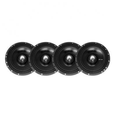 4-pak B2 Audio RAGE6P Midbass 6.5cal