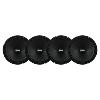 4-pak DS18 8PRO400MR-4, 8-calowy bas/średni bas