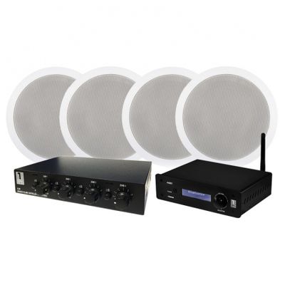 System One A50BT z 2 parami IC820 + przełącznikiem głośników SC4B