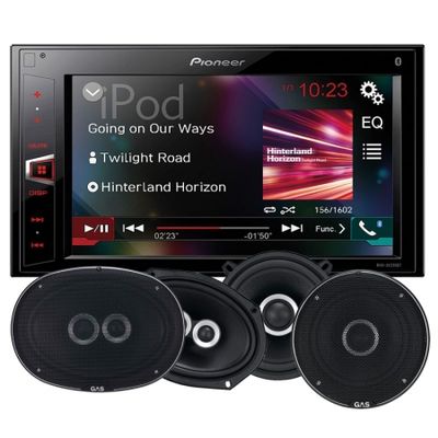 PIONEER AVH-290BT z głośnikami GAS SILVER