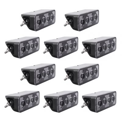 10-pak NIZLED B24RF, kątowe 13 cm tylne-/robocze światło, 24W, pakiet świateł roboczych