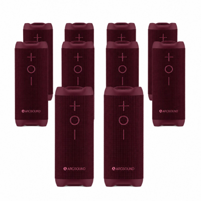 Arcsound EDGE Ruby Red - Opakowanie zbiorcze 10 szt.