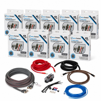 Zestaw kabli Auto-Connect OFC, 10.2mm² - opakowanie zbiorcze 10 szt.
