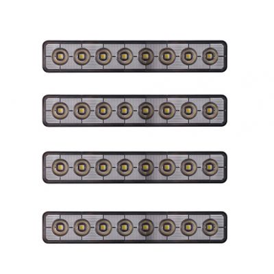 4-pak NIZLED B48RF, kątowe 24.2 cm tylne-/robocze światło, 48W, pakiet świateł roboczych