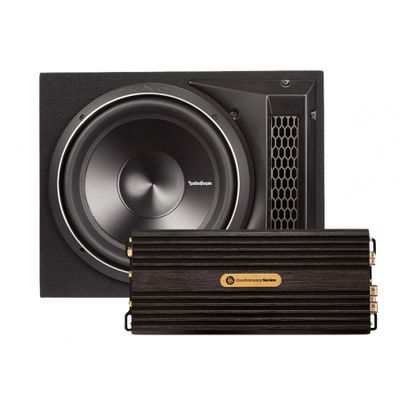 Rockford Fosgate P3 obudowa basowa 1x12 cali i DLS CCi500-40, zestaw basowy