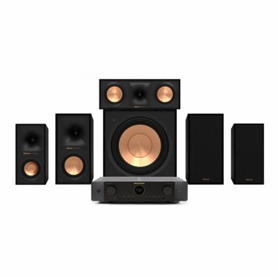 Marantz Cinema 70S i Klipsch Reference R-50M 5.1 pakiet kina domowego, czarny