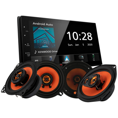 Kenwood DMX5020BTS i głośniki GAS MAD X1, zestaw car audio