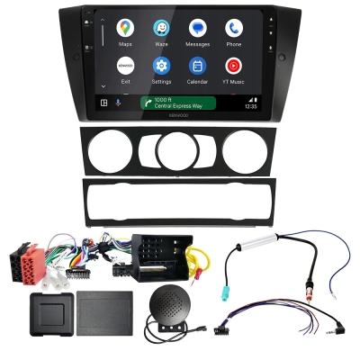 Zestaw car audio Kenwood DMX80AXS do BMW 3-serie E90/E91/E92/E93 2005-2013