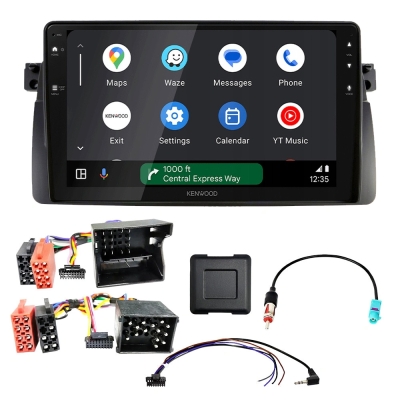 Zestaw car audio Kenwood DMX80AXS do BMW 3-serie E46 1998-2007