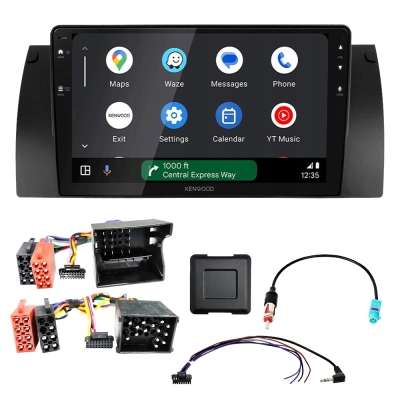 Zestaw car audio Kenwood DMX80AXS do BMW 5-serie E39 1996-2004