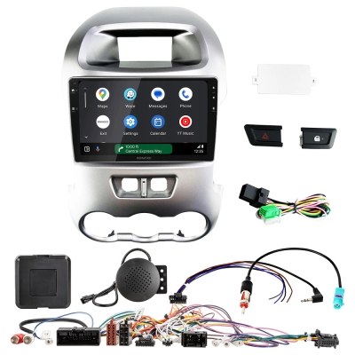 Zestaw car audio Kenwood DMX80AXS do Ford Ranger 2012-2016, silver