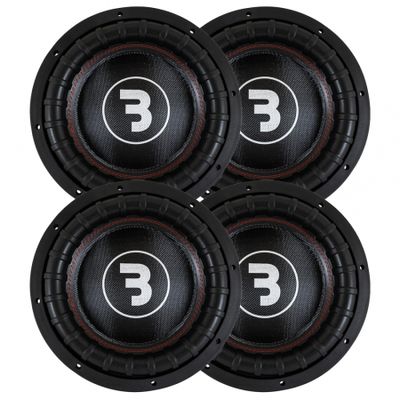 4-pack Bass Habit Elite 2 E2300D1, 12-calowe przetworniki basowe