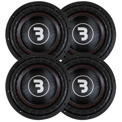 4-pack Bass Habit Elite 2 E2300D2, 12-calowe przetworniki basowe