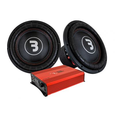 2-pack Bass Habit Elite 2 E2380D1 i SPL ELITE 5100.1DF, zestaw basowy