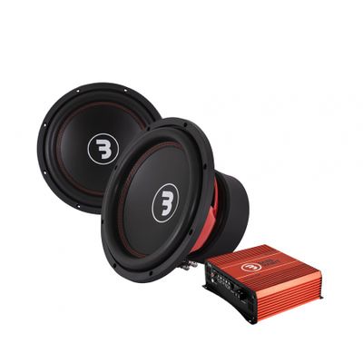 Bass Habit Elite E300D1 i SPL ELITE 2100.1DF, zestaw basowy