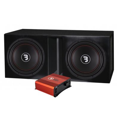2-pack Bass Habit E300D1 w obudowie i SE2100.1DF, zestaw basowy