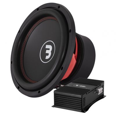 Bass Habit Elite E300D2 i SPL ELITE 1000.1DF, zestaw basowy