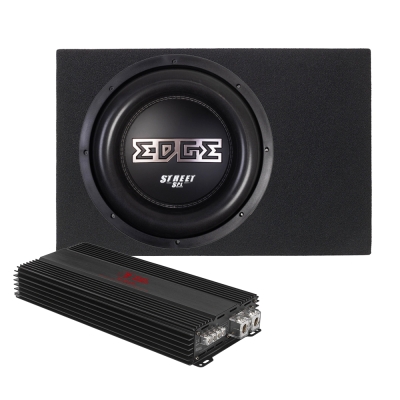 EDGE EDP122SPL-E3 w wentylowanej skrzyni z RA3600W, zestaw basowy 1x12