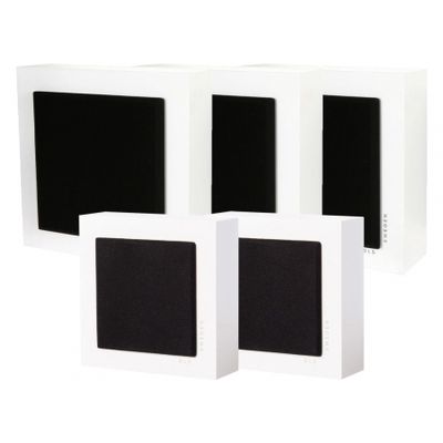DLS Flatbox Mini On-Wall zestaw głośników 5.0, biały