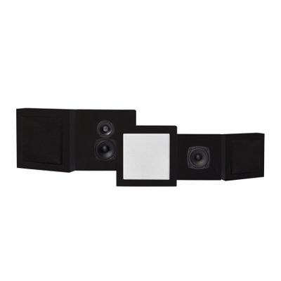 DLS Flatbox Mini On-Wall zestaw głośników 5.0, czarny