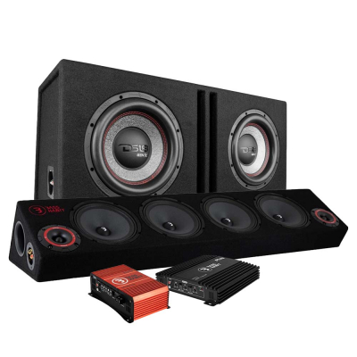 DS18 GEN-X210LD i Bass Habit SPL64, zestaw raggarowy ze wzmacniaczem
