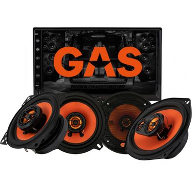 GAS GMV651BT i głośniki GAS MAD X1, pakiet car audio