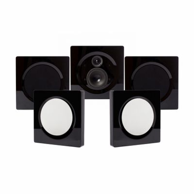 DLS Flatbox D-One On-Wall pakiet głośników 5.0, czarny
