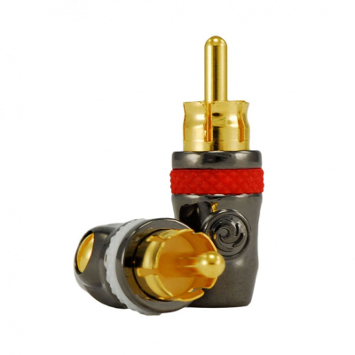 Planet Waves HD-RCA bezlutowe wtyki RCA, para czerwona i biała