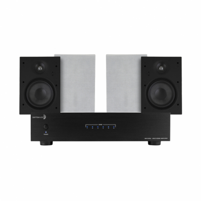 Dayton Audio MA1240 i 2 pary głośników do zabudowy System One IW690