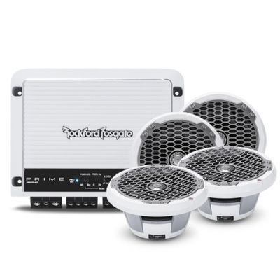 Rockford Fosgate PM262 + M400-4D wzmacniacz morski