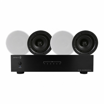 Dayton Audio MA1260 i 2 pary DLS IC624, zestaw multiroom