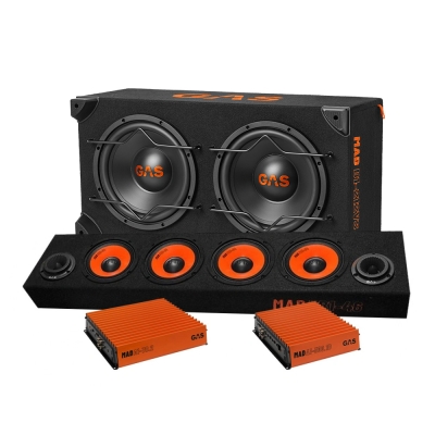 Zestaw GAS MAD B1-212VS raggarpaket z PB1-46 i wzmacniaczem