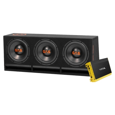 GAS MAD B2-310V z Recoil RL1000.1, zestaw basowy 3x10