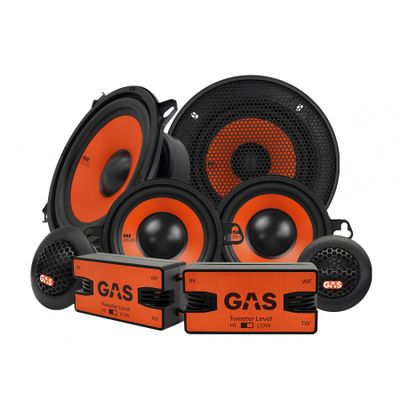 GAS MAD K2-54 i MAD M2-34, 3-drożny zestaw 5.25 cala