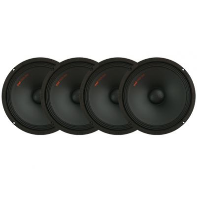 Zestaw 4 szt. GAS MAD PM2-104, rewelacyjne 10-calowe midbasy