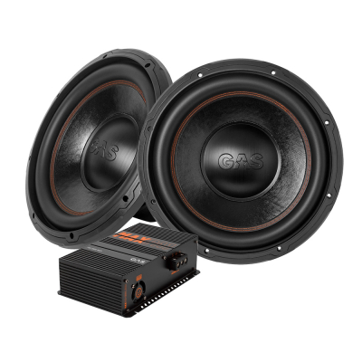 GAS MAD S3-12D2 & MAX PA1-1500.1DZ2, pakiet basowy